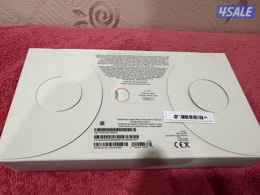 Apple watch ultra like new battery health 98%1