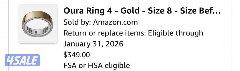 خاتم اورا Oura الذكي يتابع النوم و النشاط اليومي و الصحة3