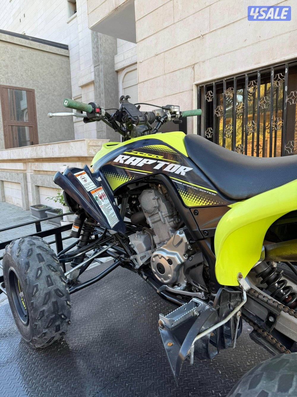 للبيع رابتر 700 مديل 2020 عليه سكان وقزوز باركر ومسكات ODI1