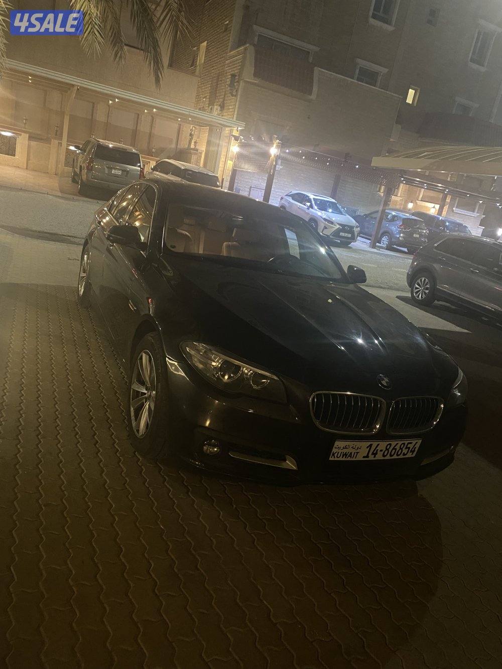 للبيع بي ام دبليو 520تيربو 2016 وارد الغانم0