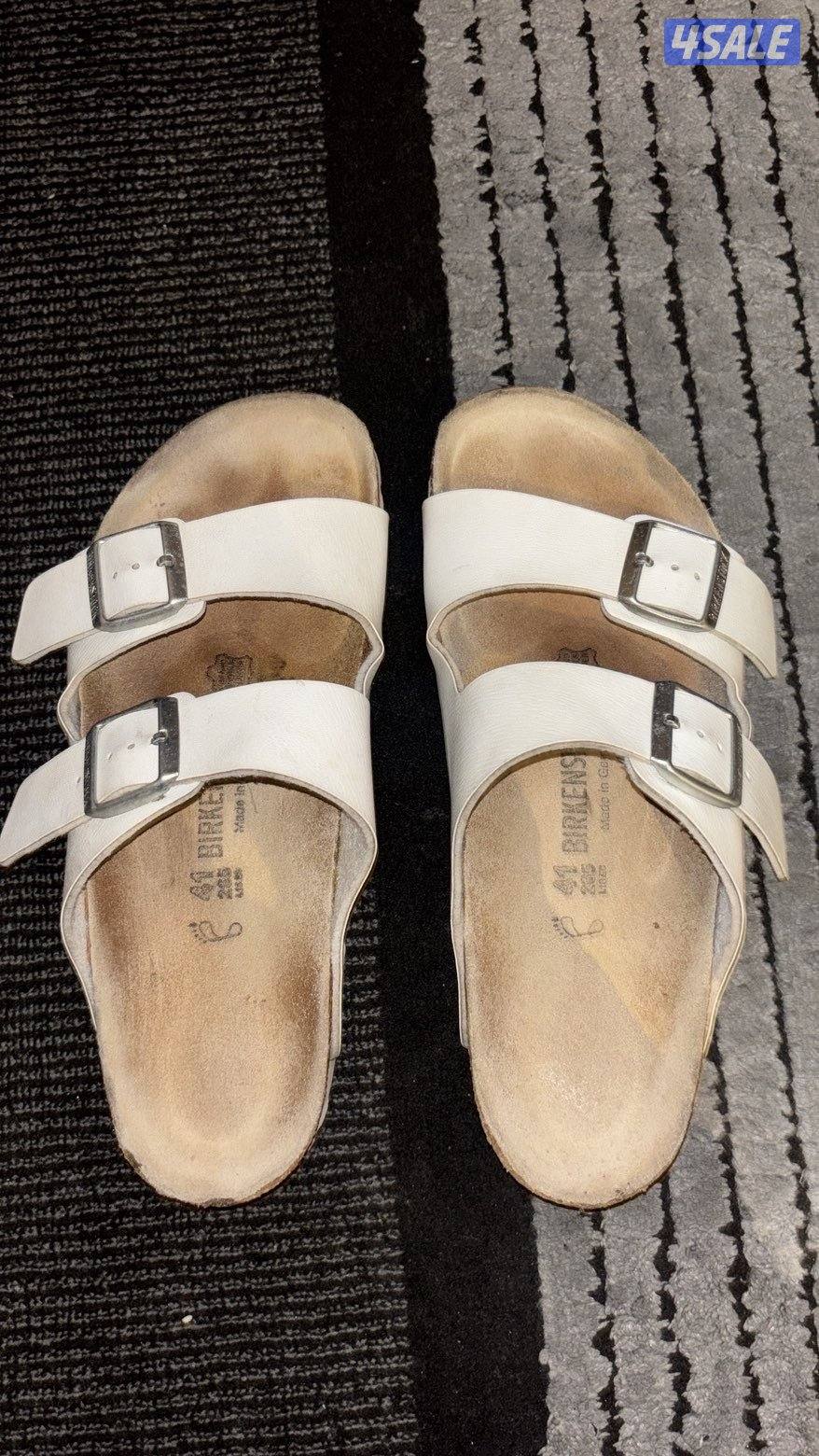 Birkenstock Arizona ( white edition )بركنستك ابيض ( النسخه البيضه )0
