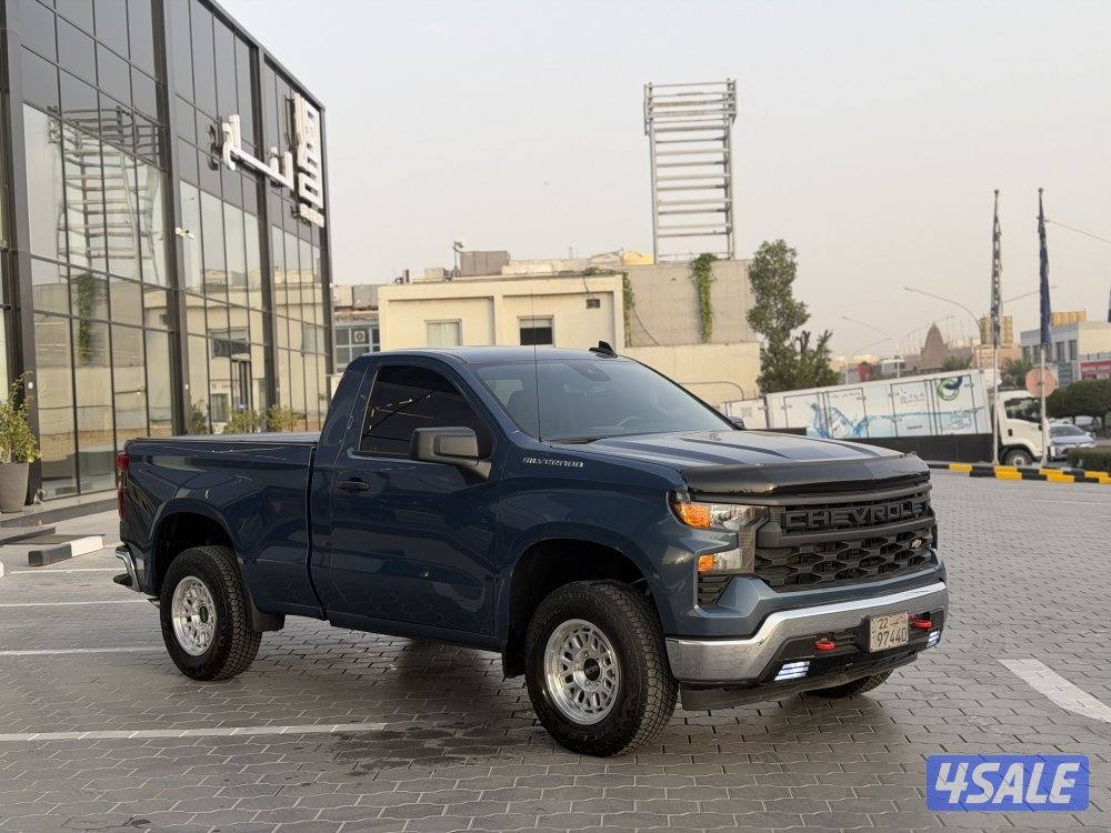 سلفرادو موديل 2024 عداد 23 الف KM صبغ الوكاله تحت الكفاله نقبل تثمين3