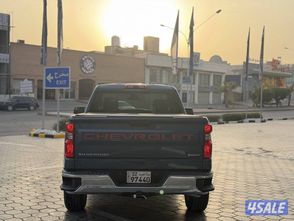 سلفرادو موديل 2024 عداد 23 الف KM صبغ الوكاله تحت الكفاله نقبل تثمين4