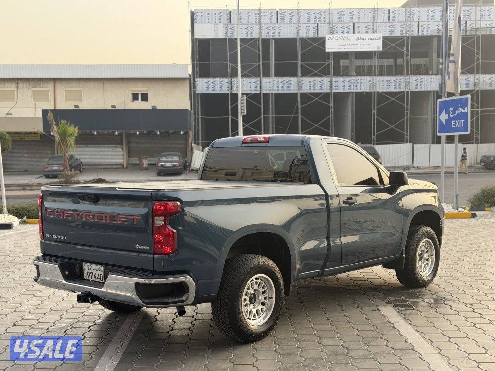 سلفرادو موديل 2024 عداد 23 الف KM صبغ الوكاله تحت الكفاله نقبل تثمين9