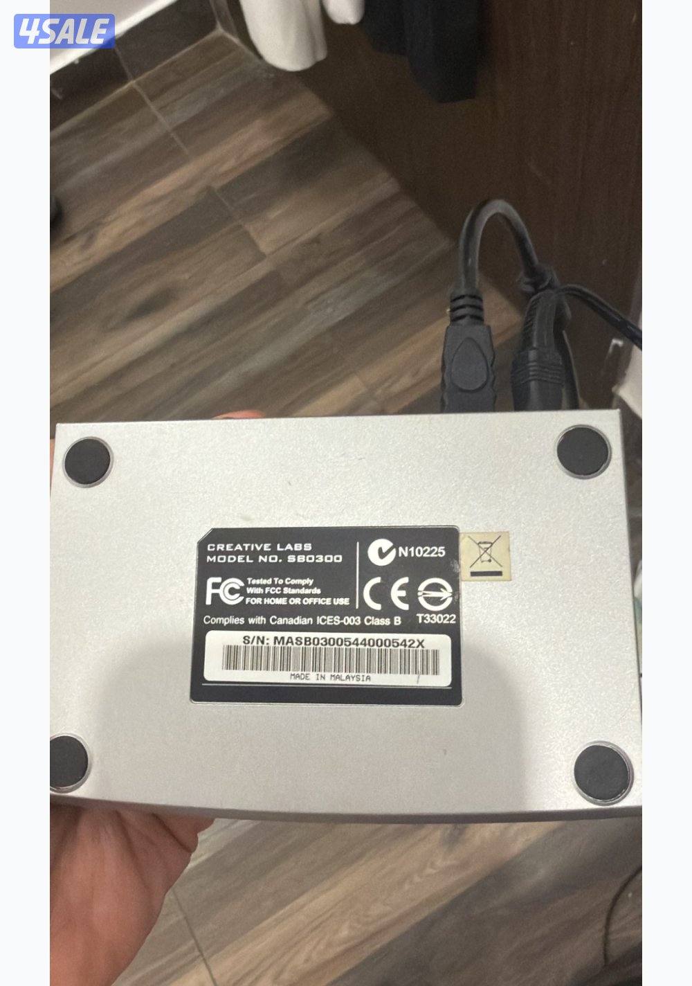 كرت صوت فضي Sb0300 نظيف ولا يجيني غير الصامل0