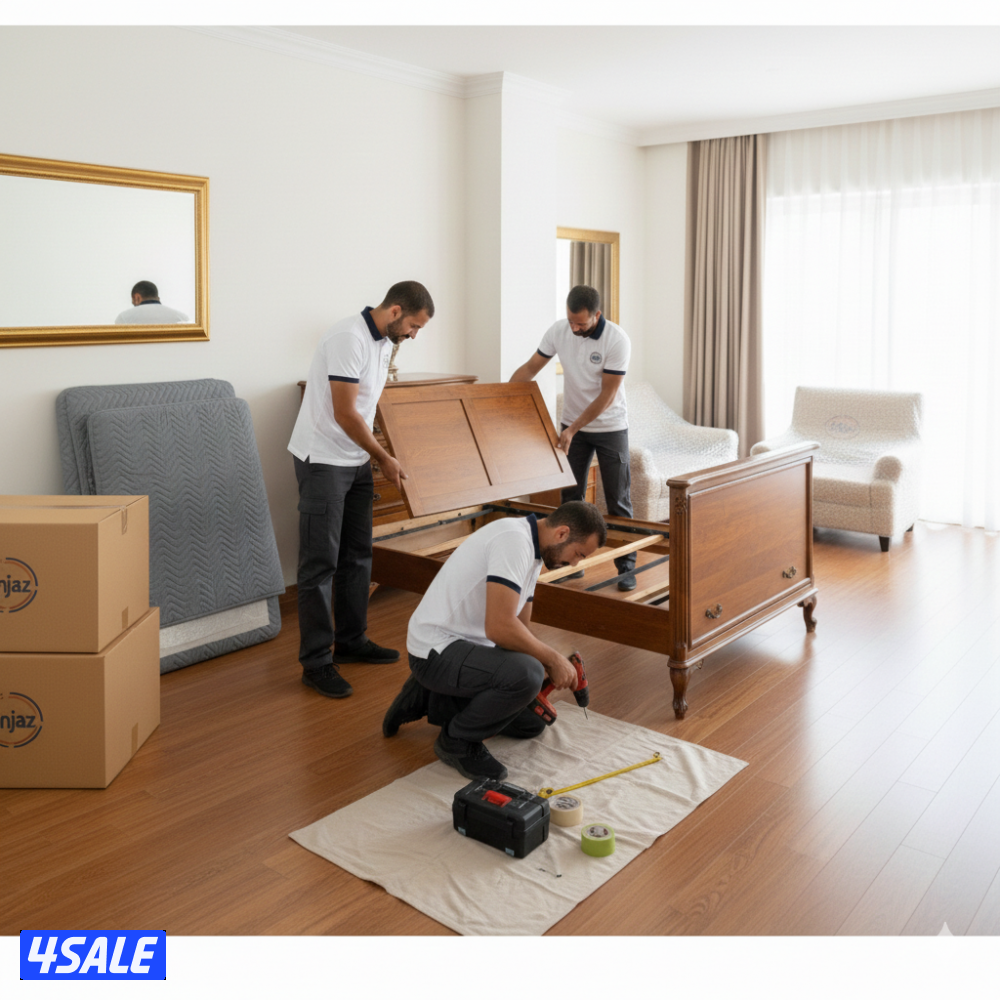 إنجاز لنقل العفش فك تركيب  احترافي جميع مناطق الكويت2