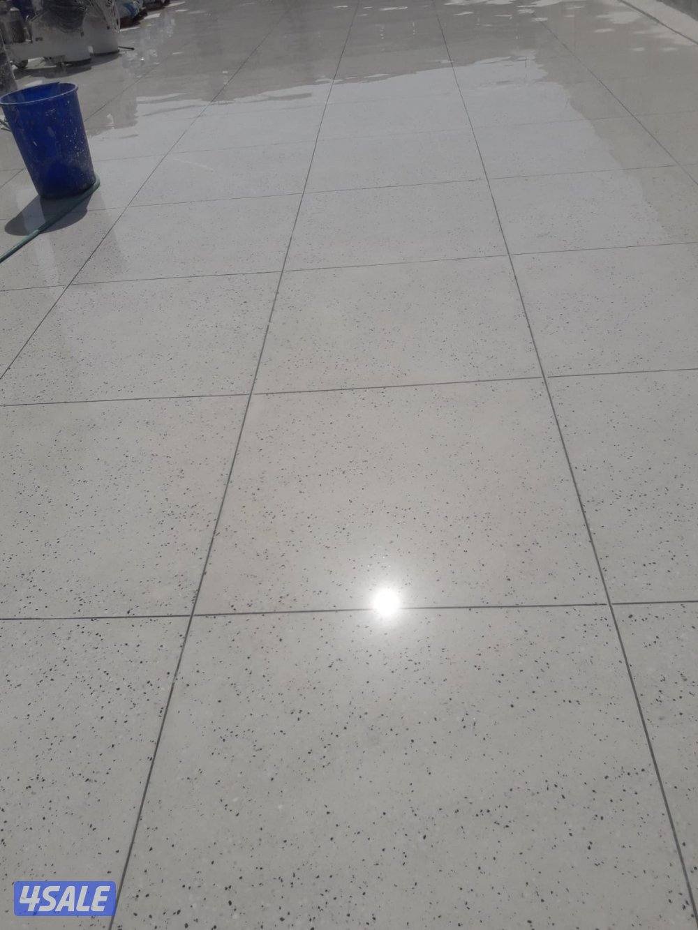 عمل المزيكا جلي وتلميع ارضيات الكاشه والرخام والموزايك  والسكريت4