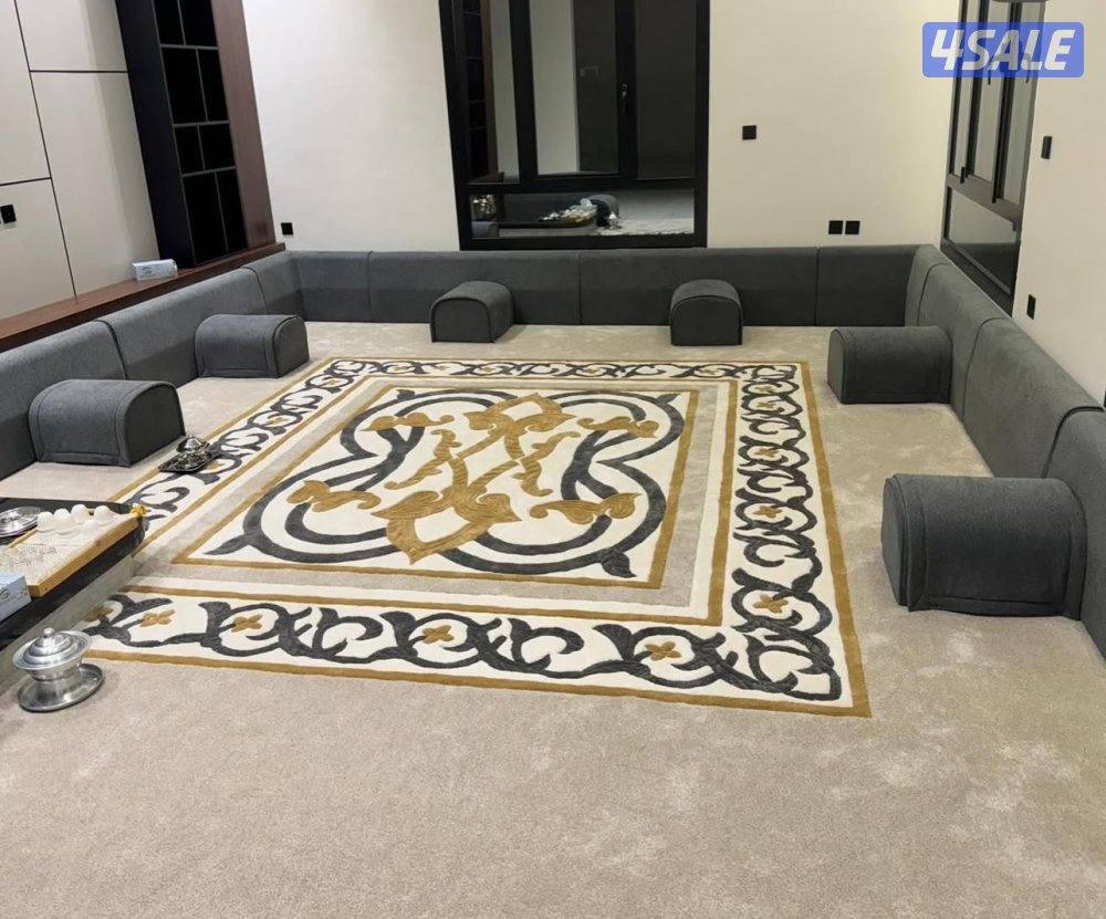 سجاد تركي فاخر جميع الألوان قص بالمتر توصيل وتركيب8