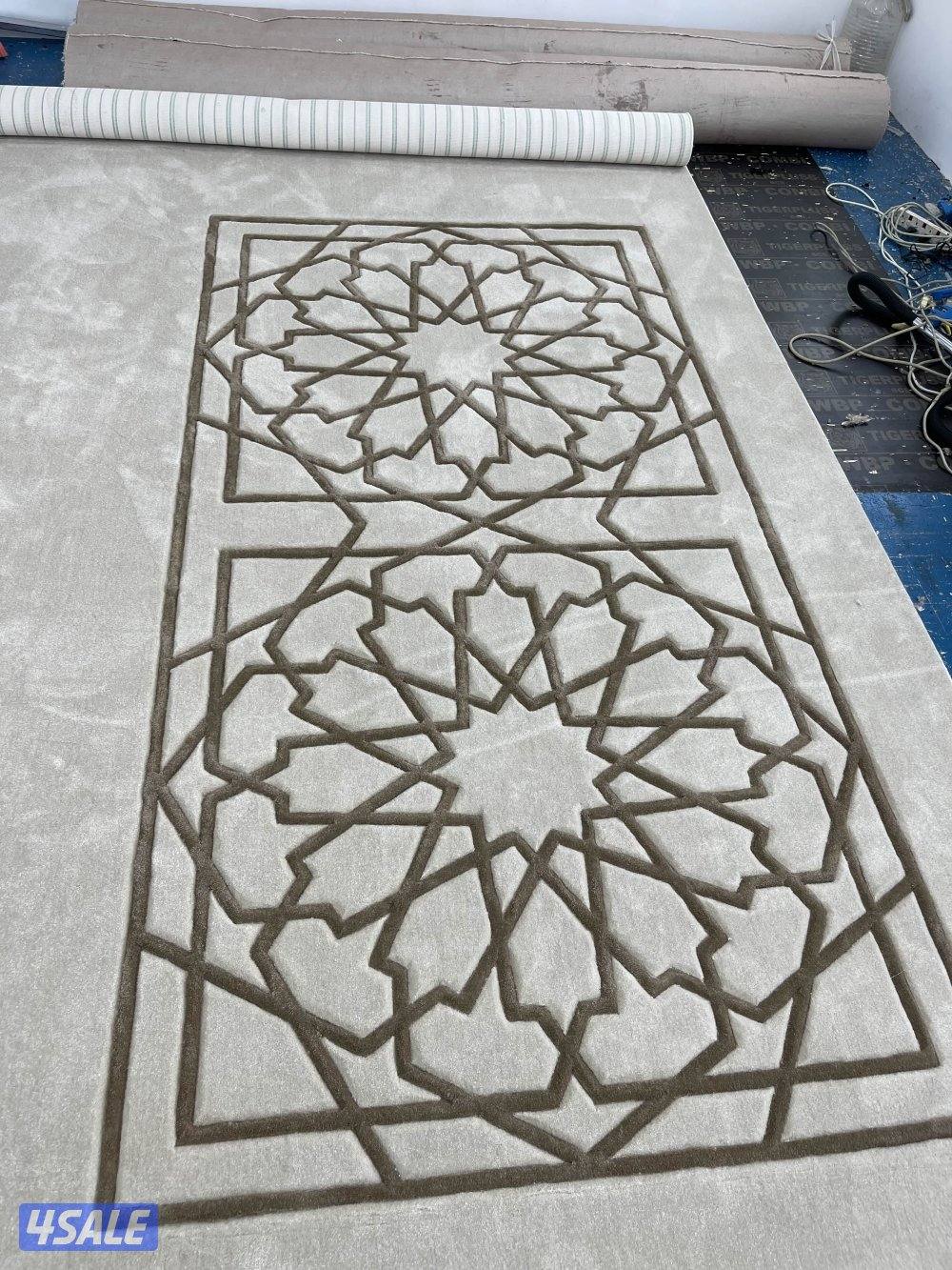 توصيل وتركيب سجاد ساده ومشجر جميع مناطق الكويت5