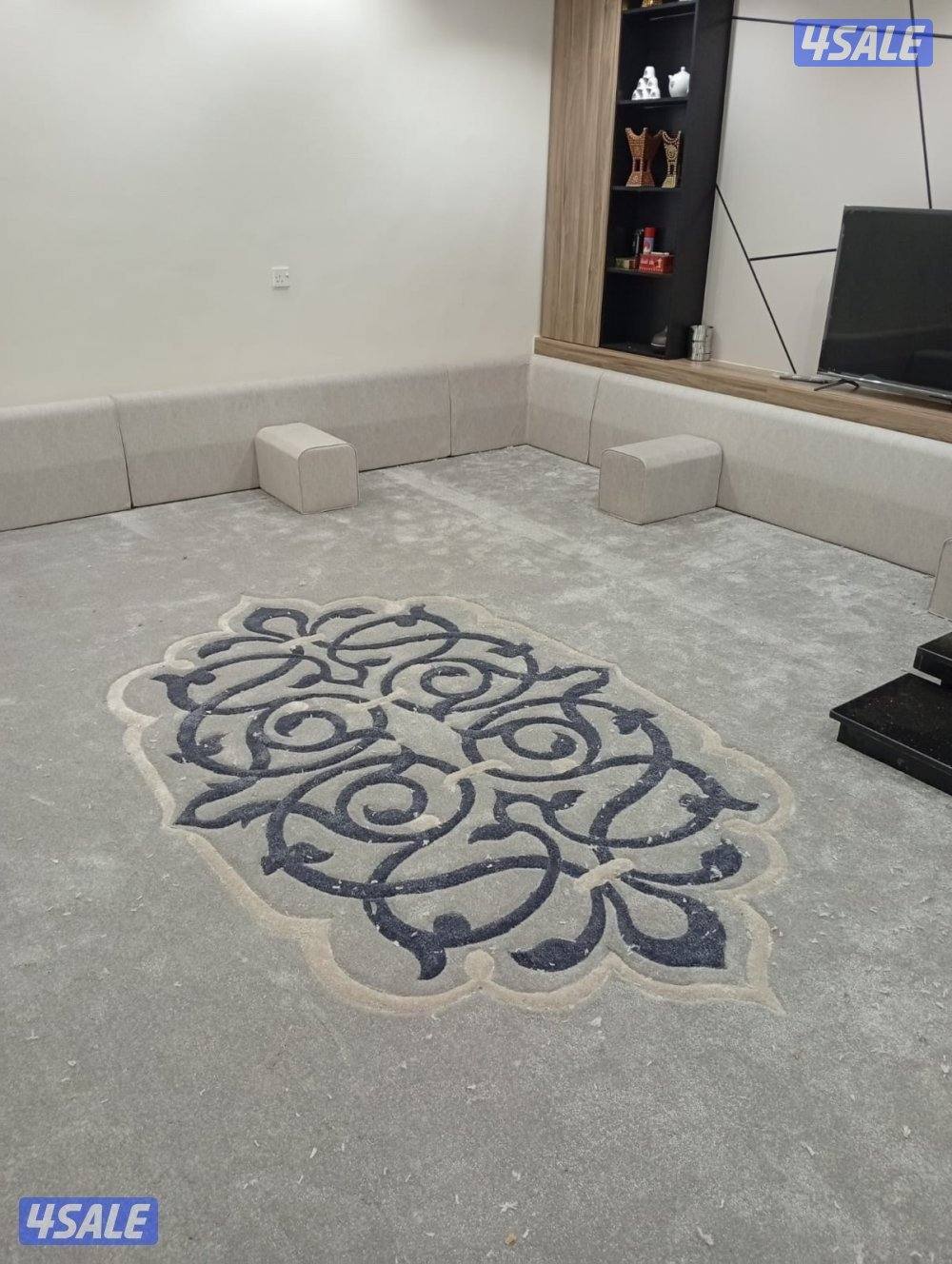 توصيل وتركيب سجاد ساده ومشجر جميع مناطق الكويت10