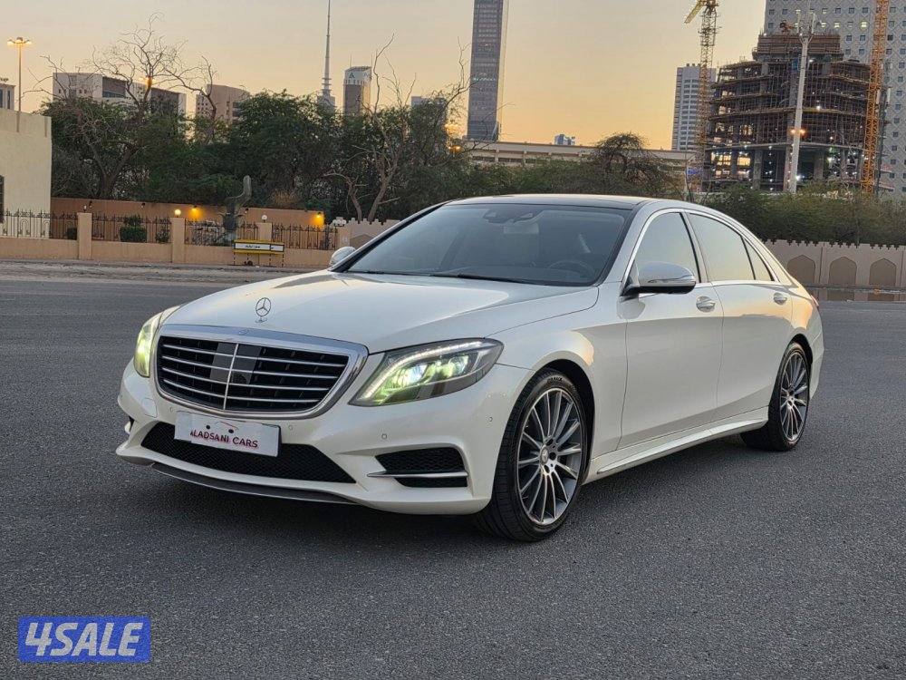 مرسيدس S400 موديل 2015 عداد/212 الف كم0