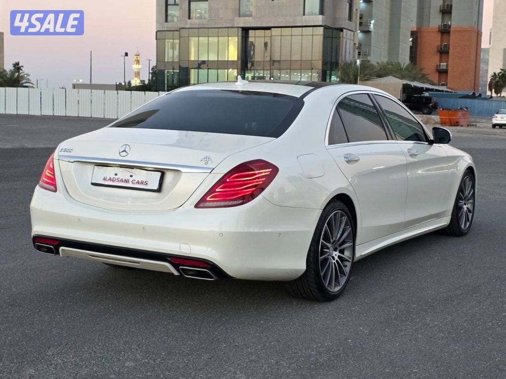مرسيدس S400 موديل 2015 عداد/212 الف كم1