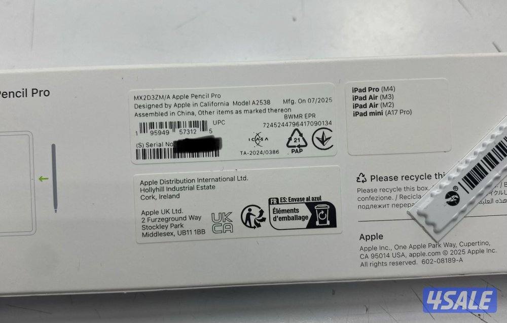 Apple Pencil pro just opened box not used1