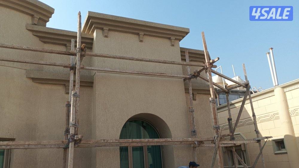 اصباغ وديكورات وجميع الترميمات المنزليه والتوسيعات0