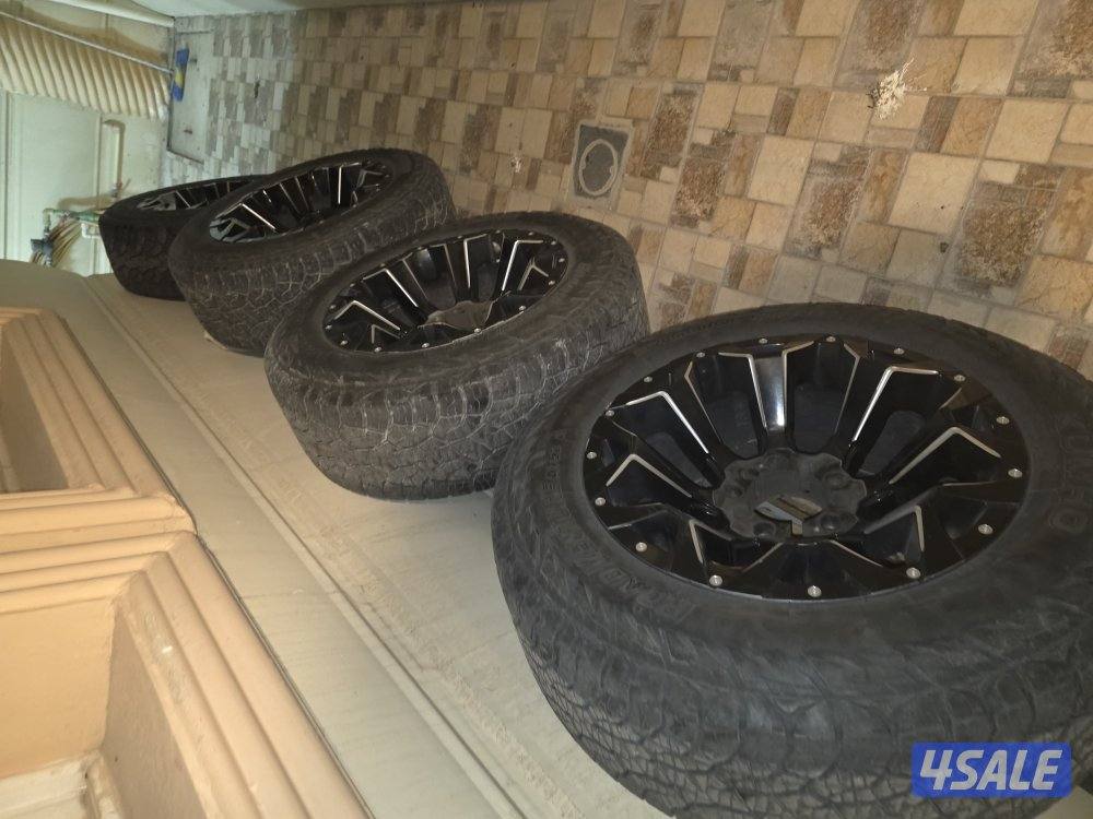 Rims 20" FUEL - بحاله جيده جدا يوجد زلوغ0