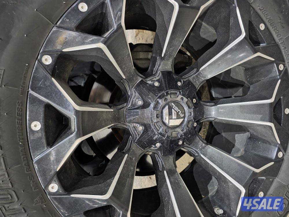 Rims 20" FUEL - بحاله جيده جدا يوجد زلوغ1