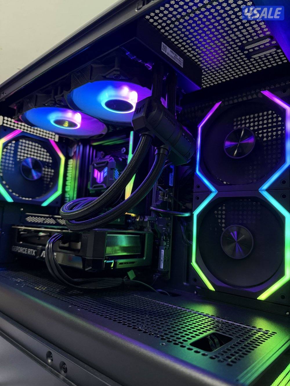 للبيع بيسي قيمنق ASUS 5060Ti 16GB و معالج  و 16GB DDR5 R5 9600x4