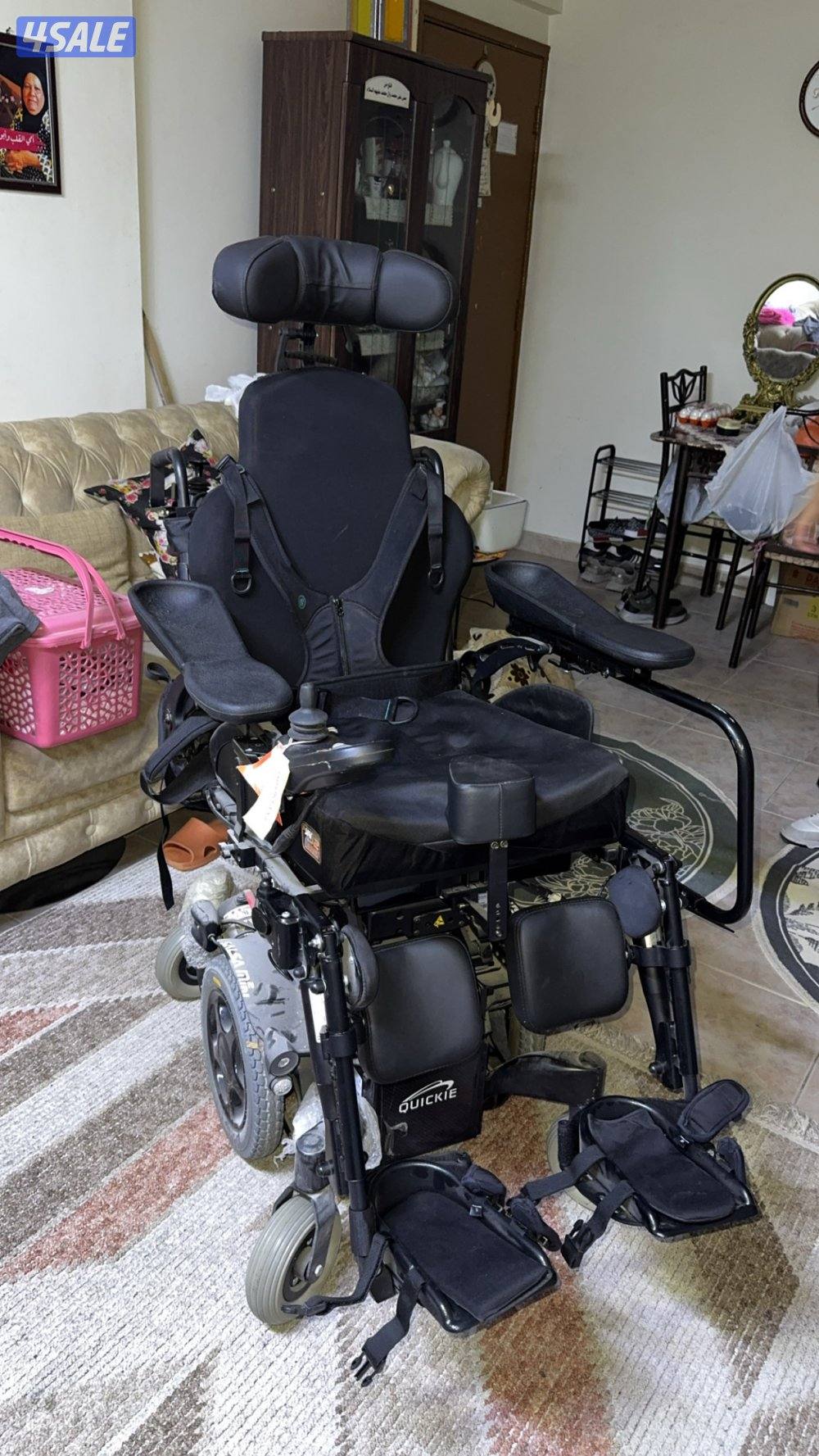 كرسي متحرك كهربائي ماركة salsa mini 2 لم يستخدم طلبيه خاصه0