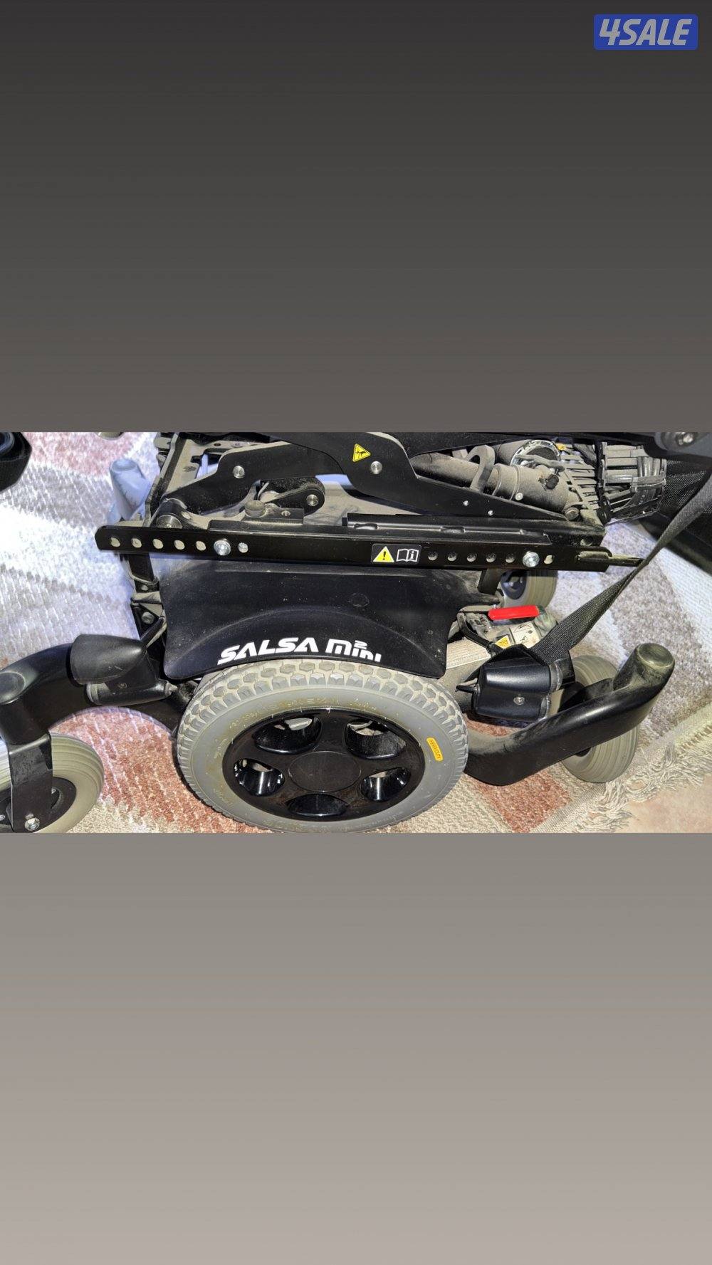 كرسي متحرك كهربائي ماركة salsa mini 2 لم يستخدم طلبيه خاصه1