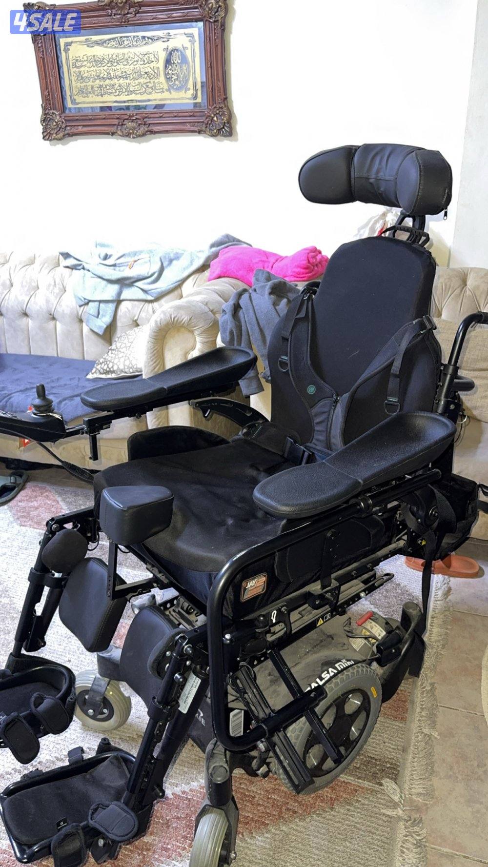 كرسي متحرك كهربائي ماركة salsa mini 2 لم يستخدم طلبيه خاصه2