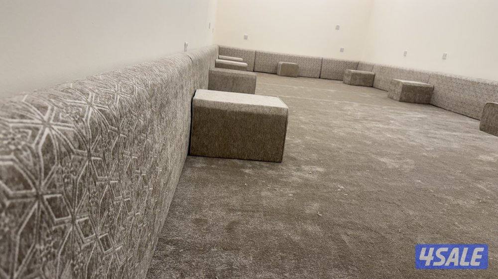 تفصيل وتنجيد مخاد ومراكي اسفنج البغلي وسجاد وستاير خام ورول5