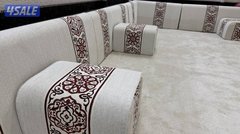 تفصيل وتنجيد مخاد ومراكي اسفنج البغلي وسجاد وستاير خام ورول7