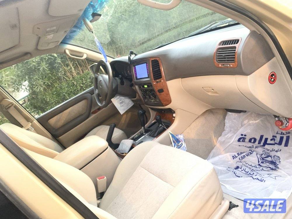 لاند كروز GX.R 2003 عداد 297 نظيف جدا جدا 2 تانك بانزين5