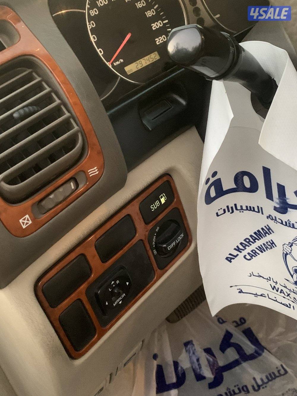 لاند كروز GX.R 2003 عداد 297 نظيف جدا جدا 2 تانك بانزين10