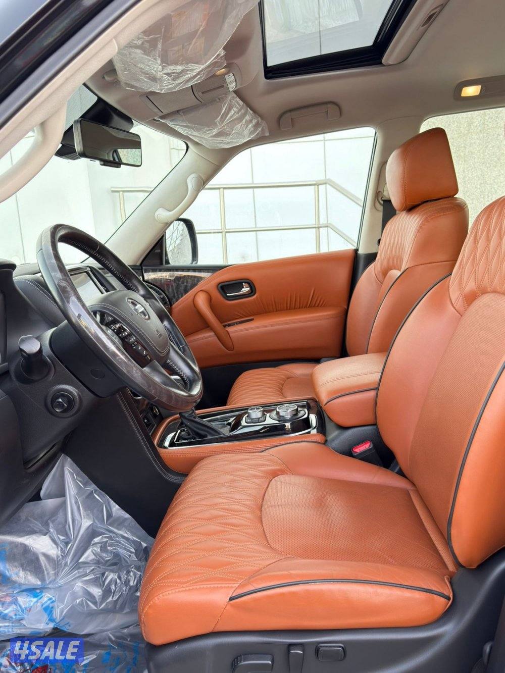 نيسان باترول بلاتينوم ستي صبغ قطعه فحص جير مكينه شاصي وارد الخليج7