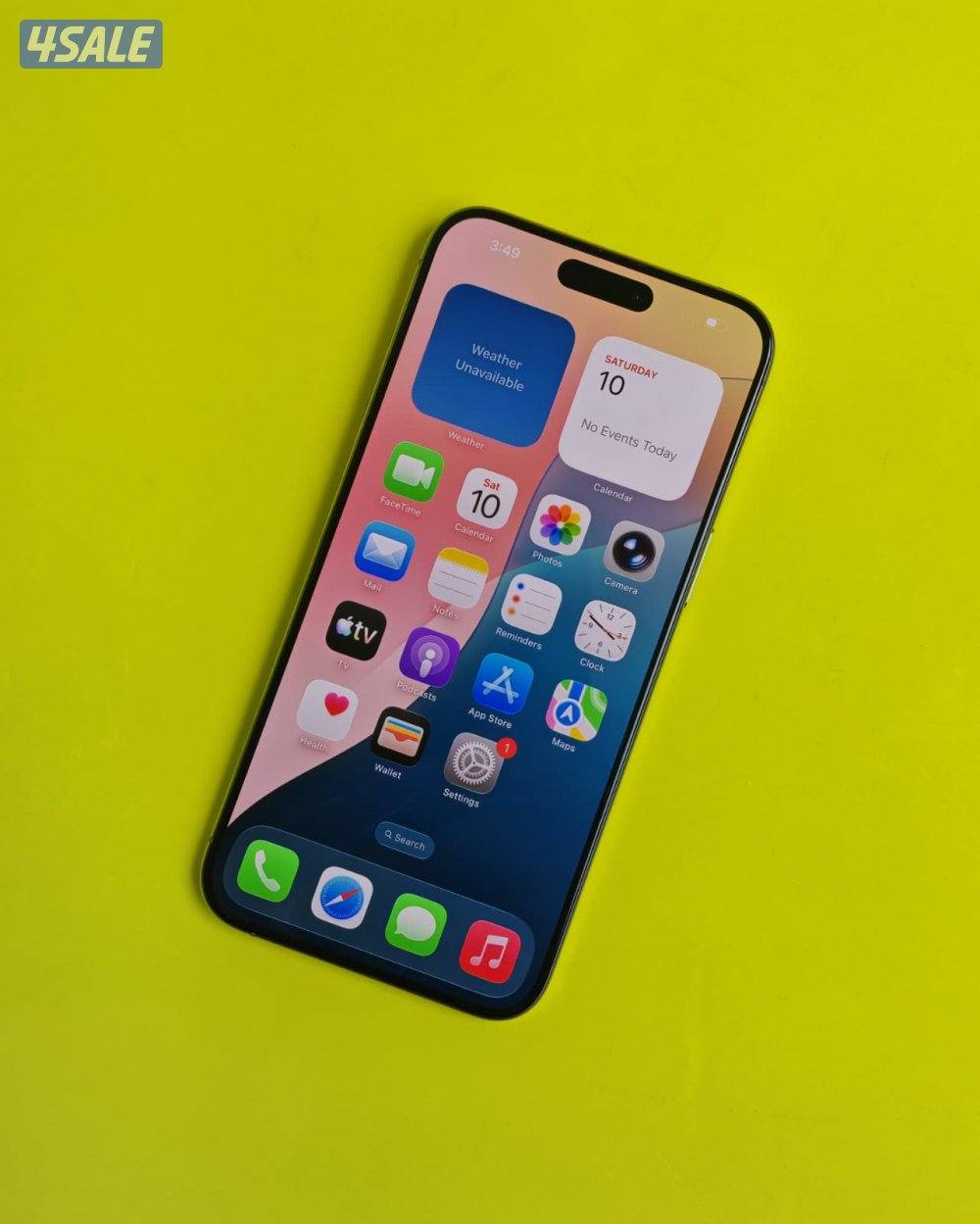 ايفون 15 برو ماكس تيتانيوم طبيعي iPhone 15 Pro Max 256GB Natural Titan5