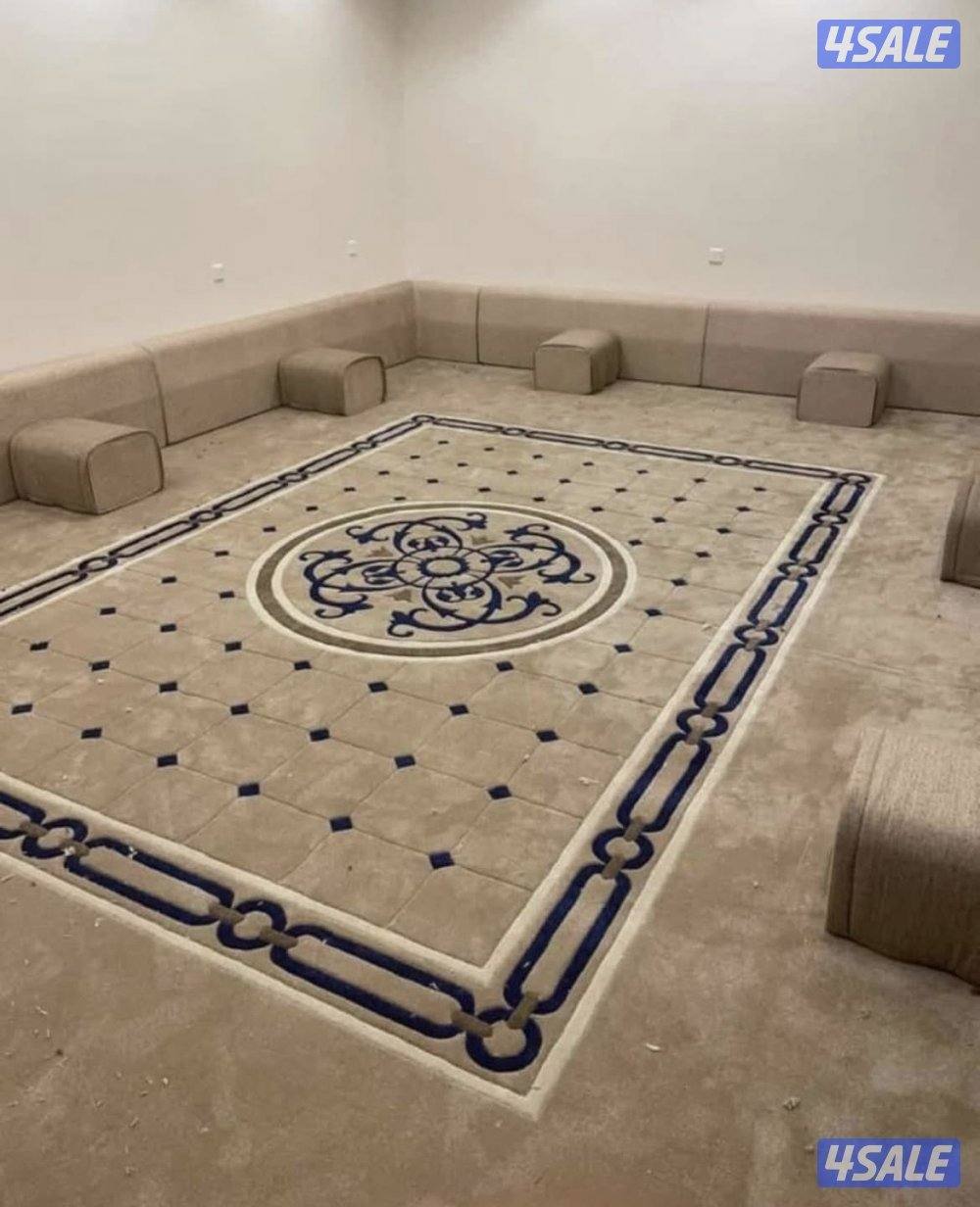 تفصال ديوانيات ومساند ضهر نقشات حفر يدوي بلاستك ثيل صناعي اسعار جمله2