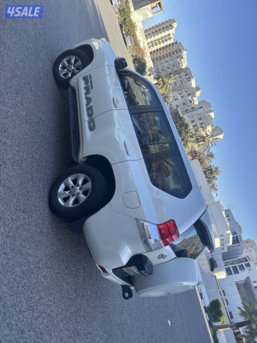 للبيع برادو تي اكس ال موديل 2012 صبغ الوكاله0