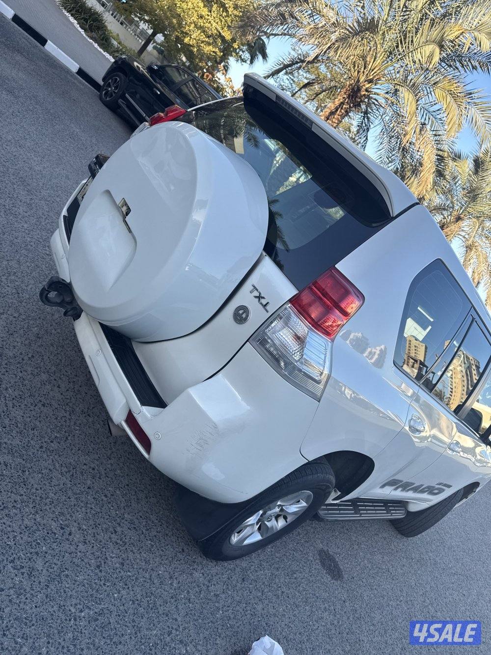 للبيع برادو تي اكس ال موديل 2012 صبغ الوكاله1