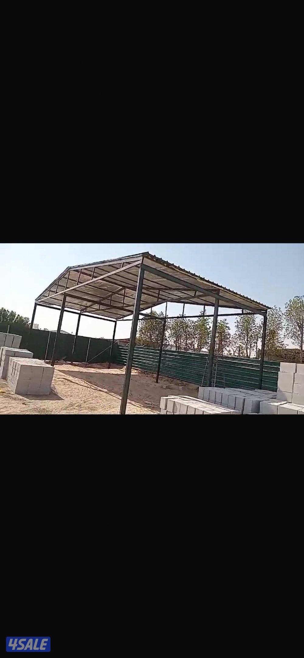 تسوير مزارع العبدلي وابواب سحب سته متر1