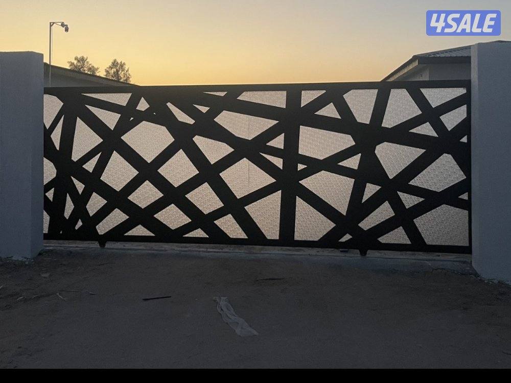 تسوير مزارع العبدلي وابواب سحب سته متر0