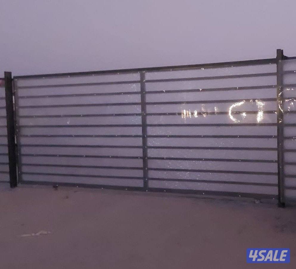 تسوير مزارع العبدلي وابواب سحب سته متر6