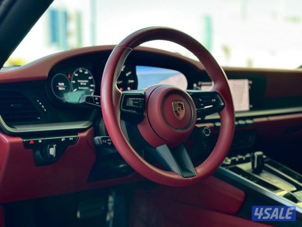 بورشه كريرا موديل2024 عداد9الاف وارد بهبهاني تحت الكفاله لغاية 2026/46