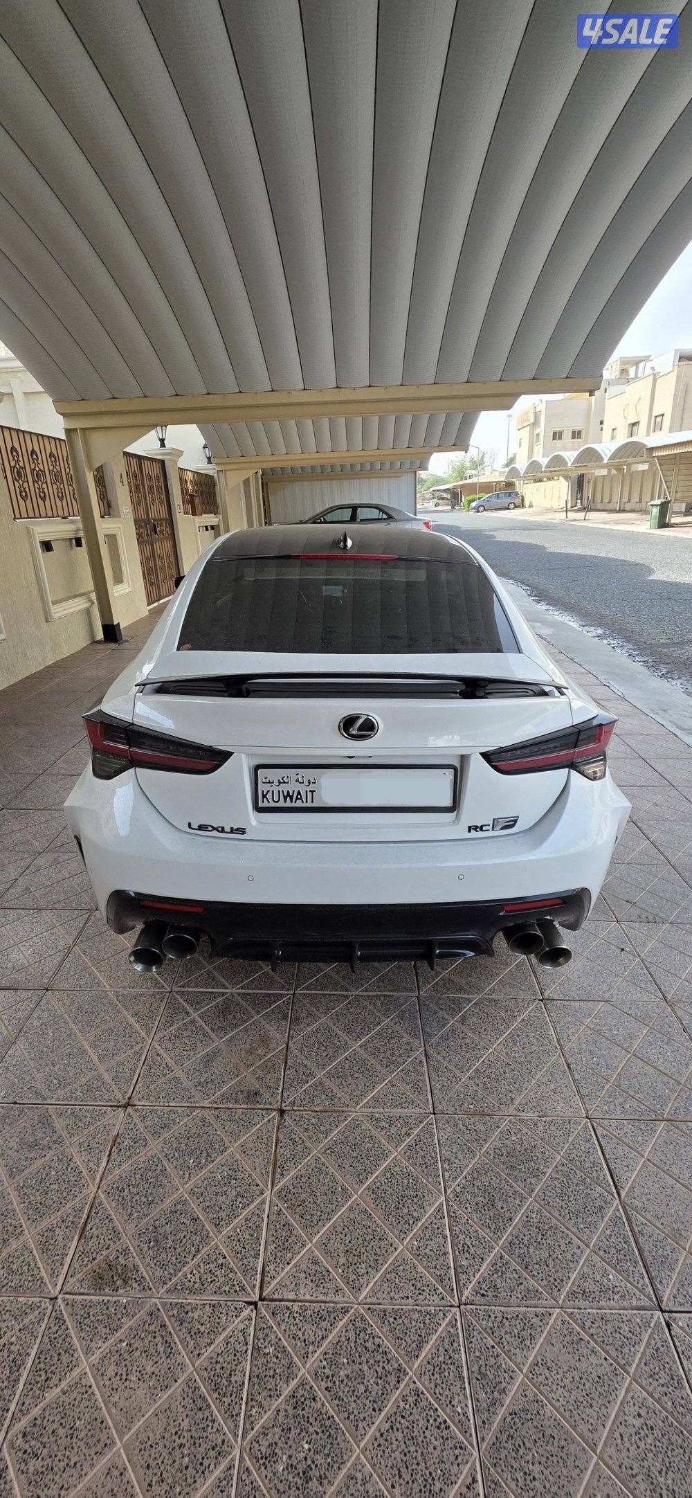 Lexus RC-F V8 5.0L 1 of 1 White Color2