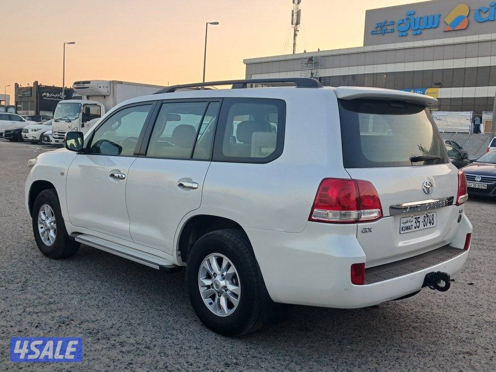 لاند كروزر GXR موديل 2008 الساير. صبغ الوكالة4