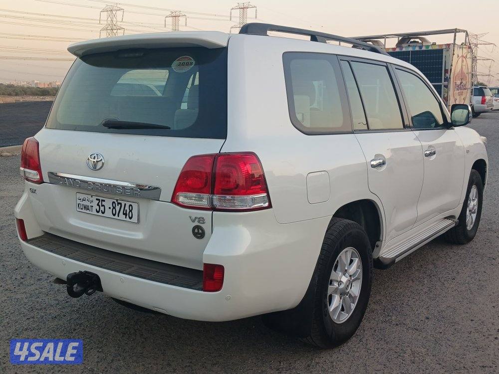 لاند كروزر GXR موديل 2008 الساير. صبغ الوكالة5