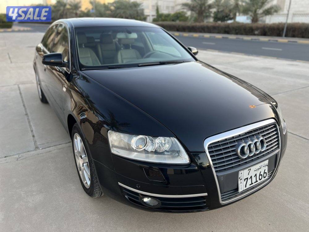اودي A6 عداد 75 الف بحالة الوكالة2