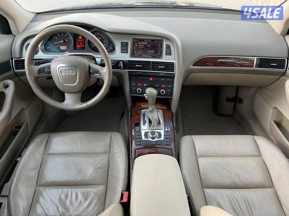 اودي A6 عداد 75 الف بحالة الوكالة6