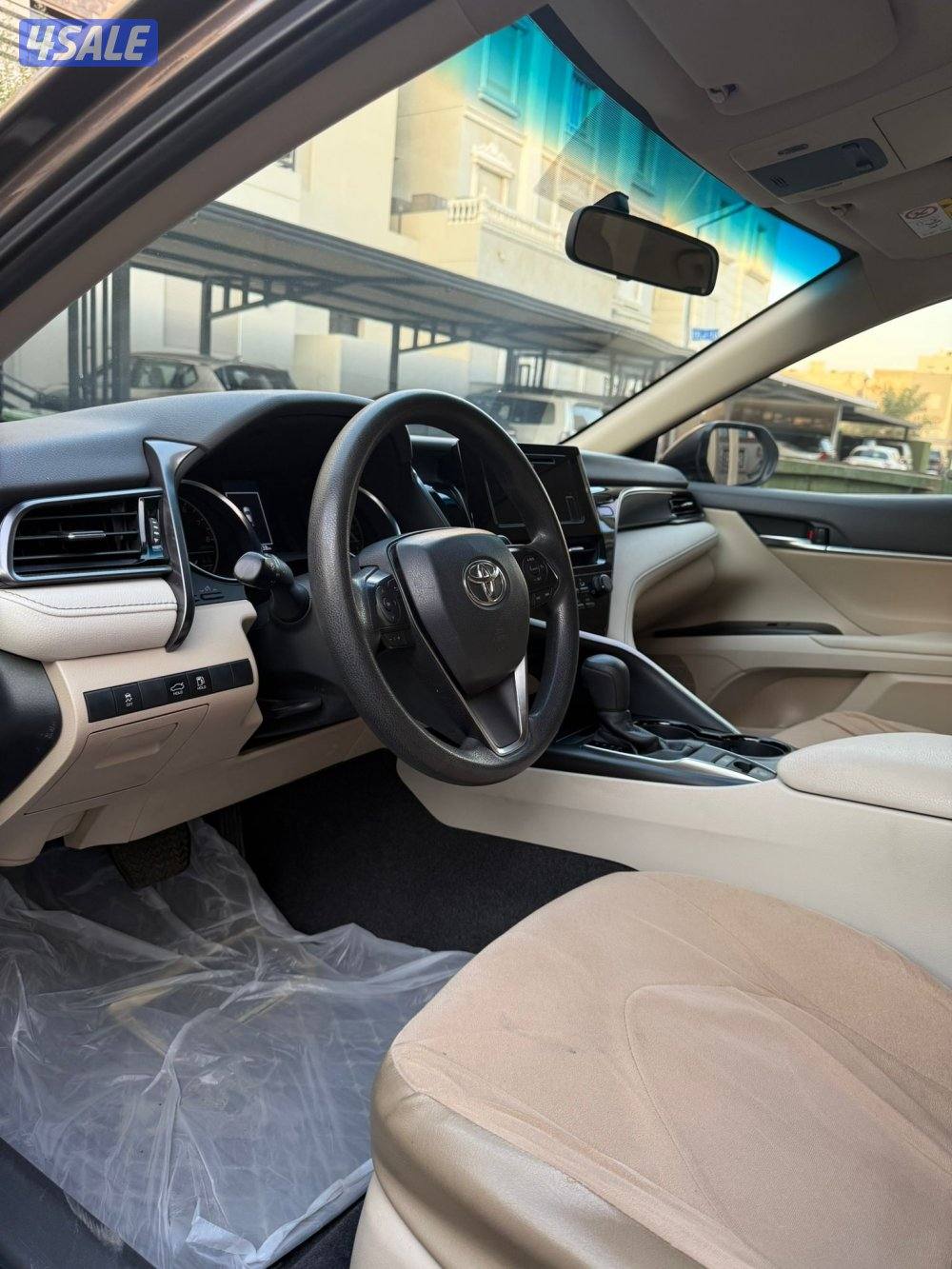 كامري LE 2023 شرط الفحص صبغ الوكاله ما عدا قطعه3