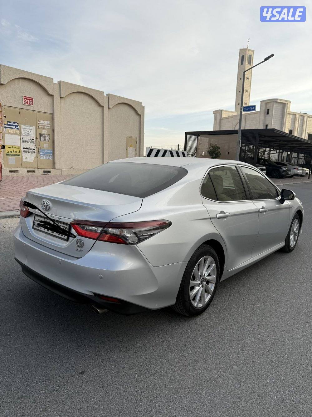 كامري LE 2023 شرط الفحص صبغ الوكاله ما عدا قطعه5