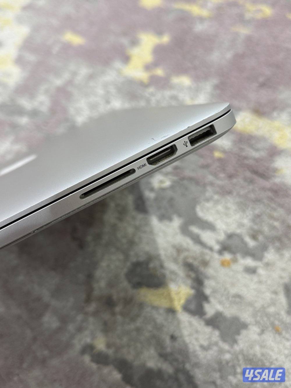 ماك بوك برو ١٥.٤ انش core i7 16gb ram 128gb ssd Retina display3