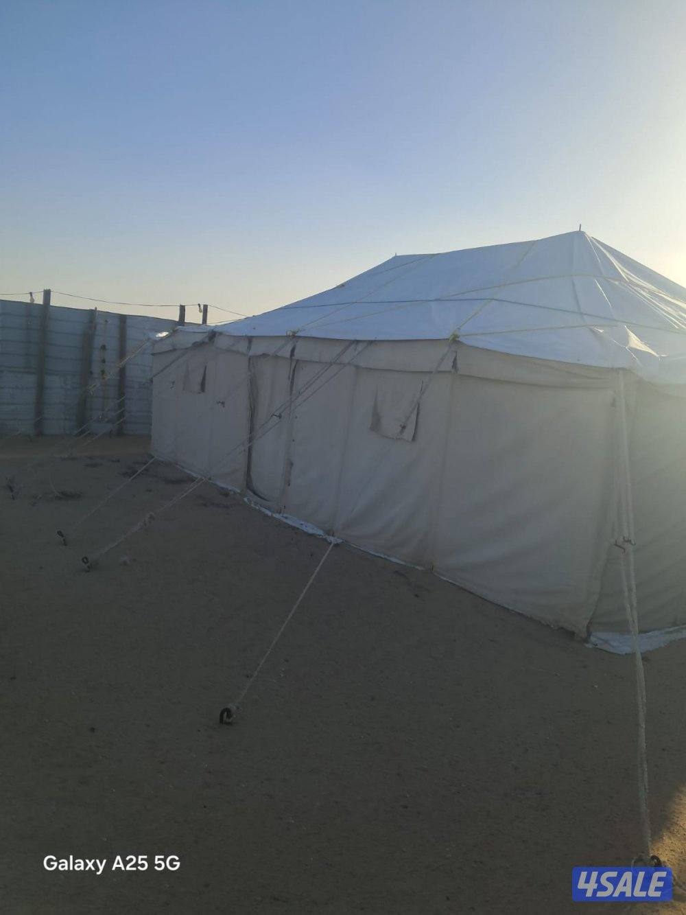 للبيع خيام وماطور وشاليه وعرزاله واغراض مخيم كاملة2