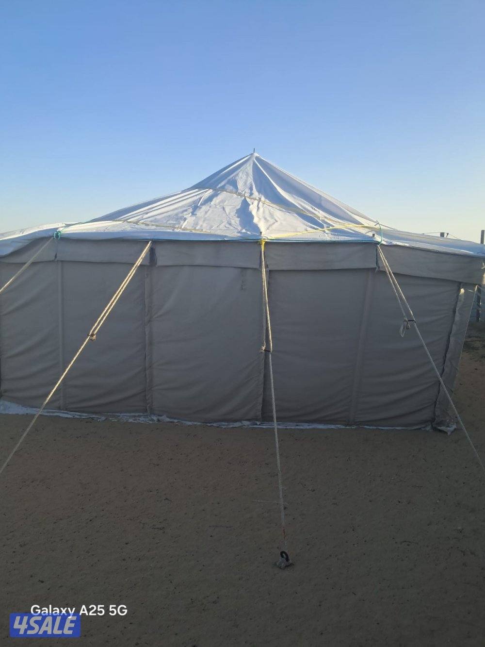للبيع خيام وماطور وشاليه وعرزاله واغراض مخيم كاملة5