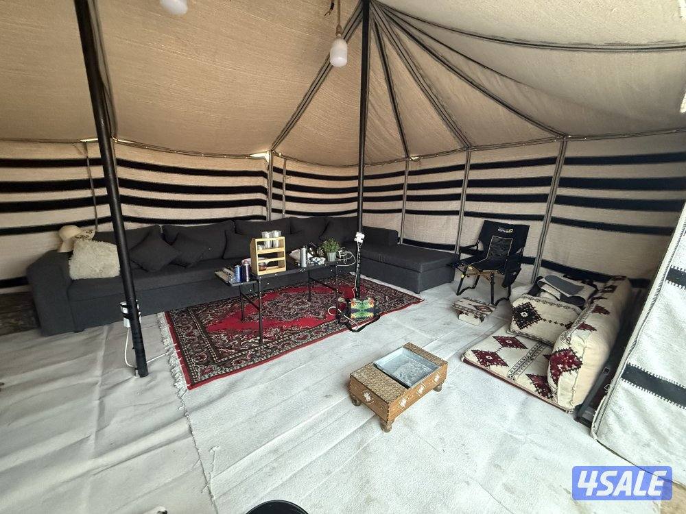 للايجار مخيم مرتب كبد الدوار الرابع البر اللي مقابل المخفر هدوء المكان5