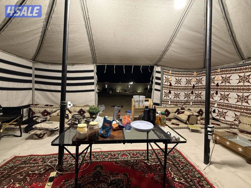 للايجار مخيم مرتب كبد الدوار الرابع البر اللي مقابل المخفر هدوء المكان7