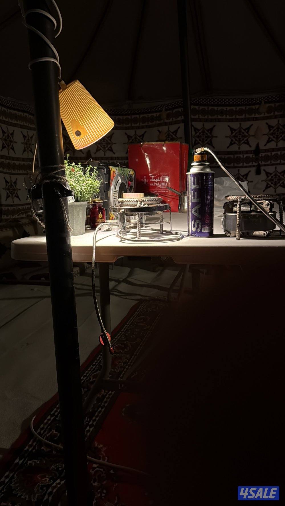 للايجار مخيم مرتب كبد الدوار الرابع البر اللي مقابل المخفر هدوء المكان13